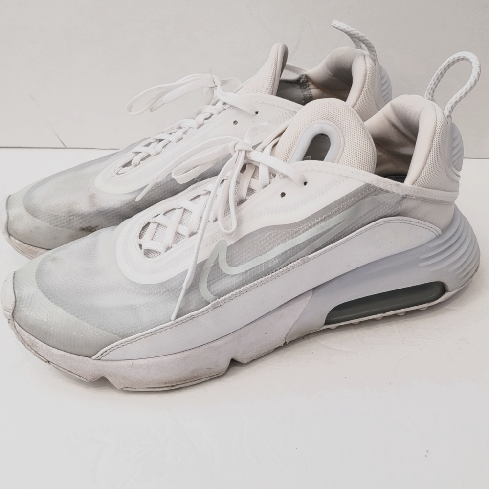 Nike Air Max 2090 Casual Running Shoes White Size 13